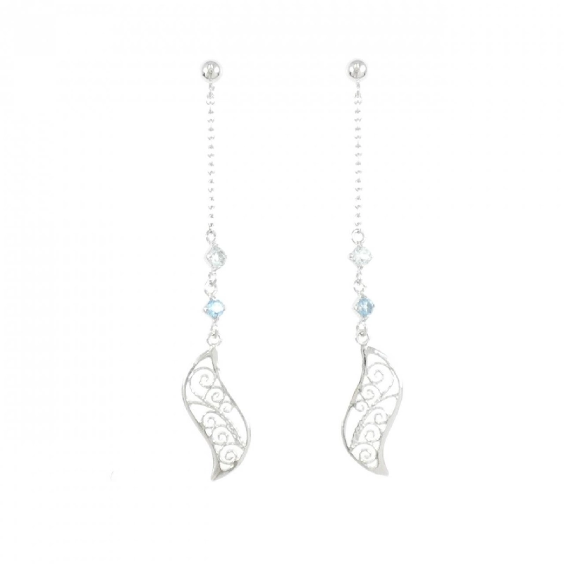 K14WG Bông tai Topaz Trắng - Hàng hiệu Chính hãng 869665