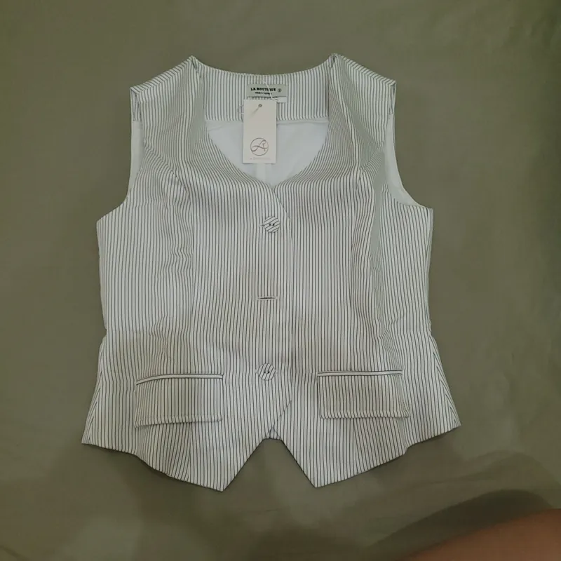 Áo gile vest vải cotton lạnh 713593