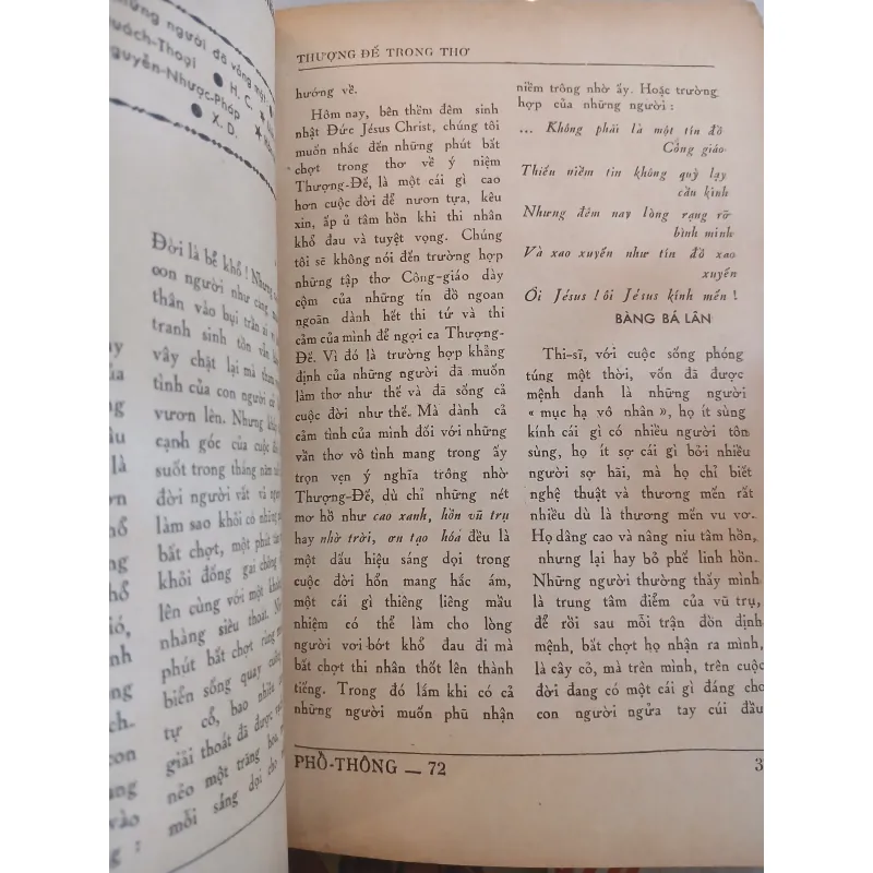 PHỔ THÔNG SỐ 72  931257