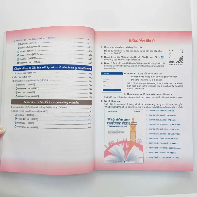 Bí kíp chinh phục Ngữ pháp Tiếng Anh THCS 799158