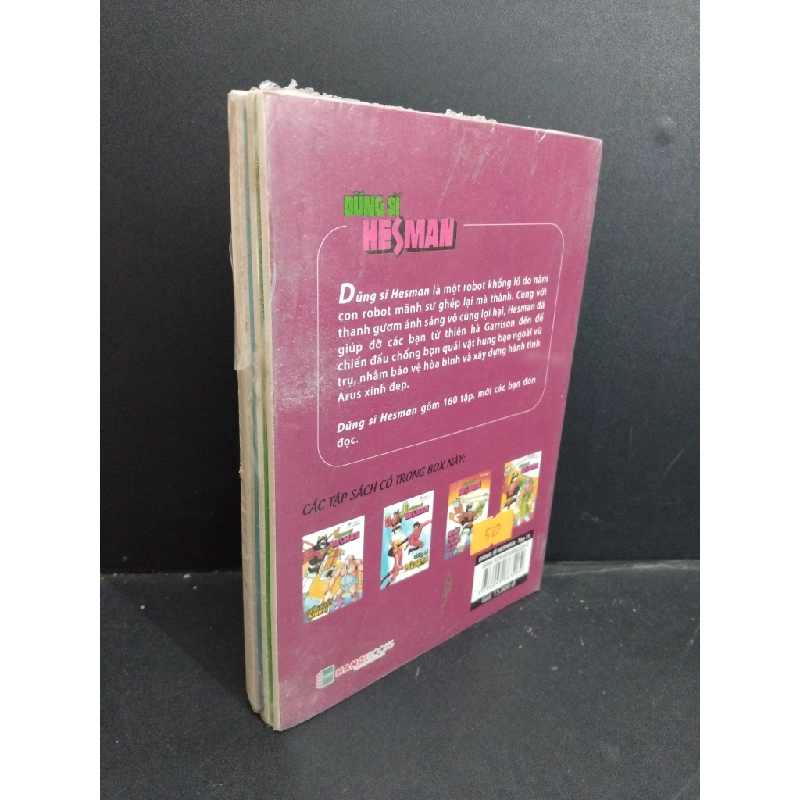 Bộ 5 cuốn Dũng sĩ Hesman (tập 11,12,13,14,15) mới 95% còn seal, ố nhẹ HCM2811 Hùng Lân TRUYỆN TRANH 355318