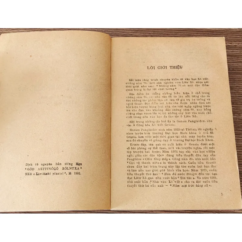 Văn học Xô Viết: NĂM MẶT TRỜI BÙNG NỔ (475 trang) 775902