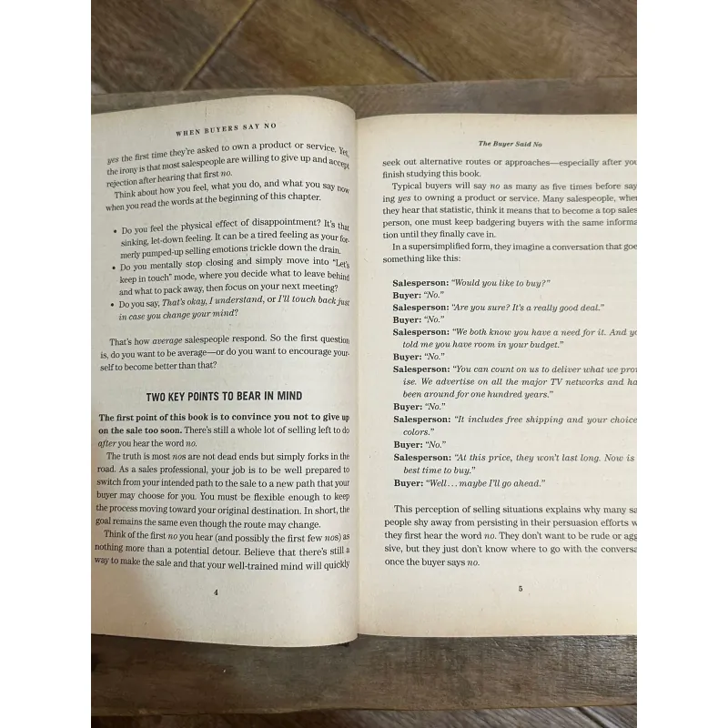 When Buyers Say No - Tom Hopkins & Ben Katt 730874