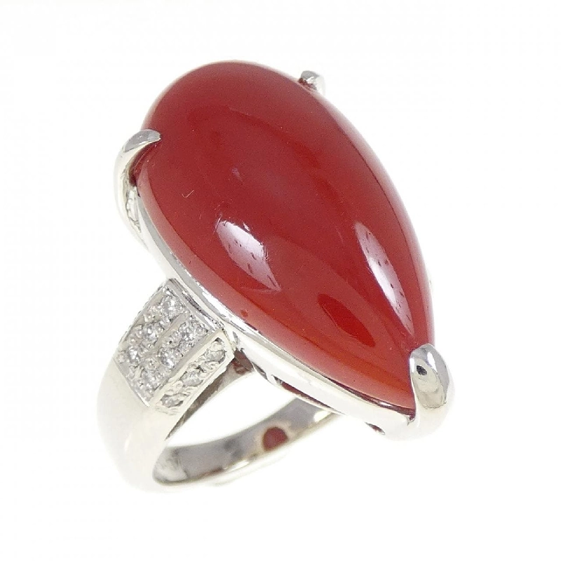 Nhẫn san hô PT900 16.37CT 669761