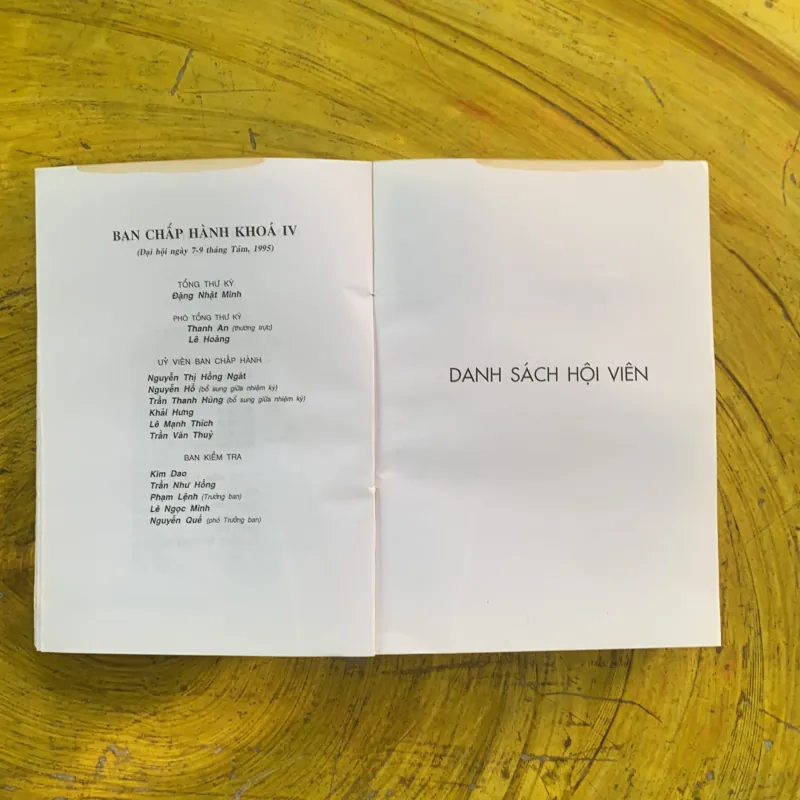 KỶ YẾU HỘI VIÊN HỘI ĐIỆN ẢNH VIỆT NAM 1002938