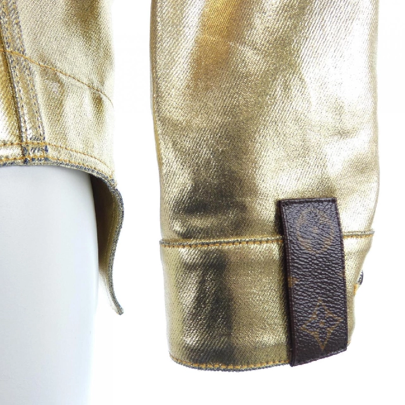 Áo khoác denim vàng LOUIS VUITTON 634164