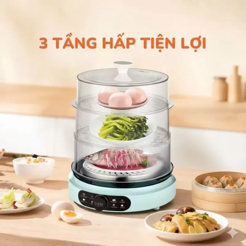 🍽️💨 Nồi hấp Unie UE680 – Hấp nhanh, giữ nguyên hương vị, thực phẩm thơm ngon 787213
