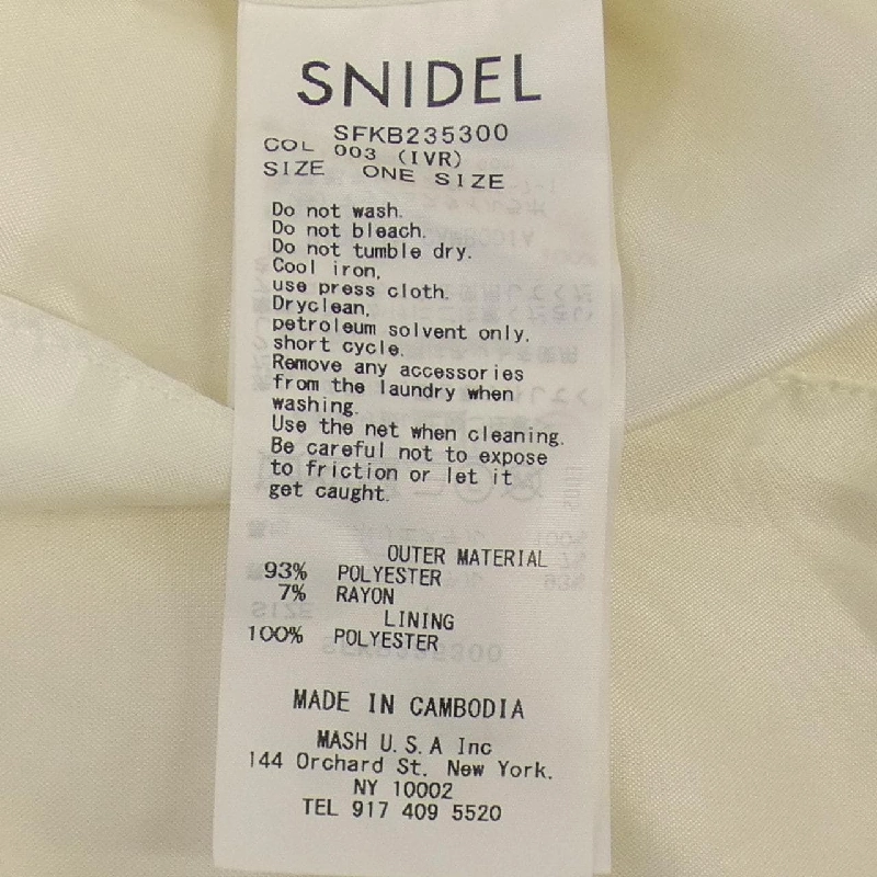 Snidel Cape 631118