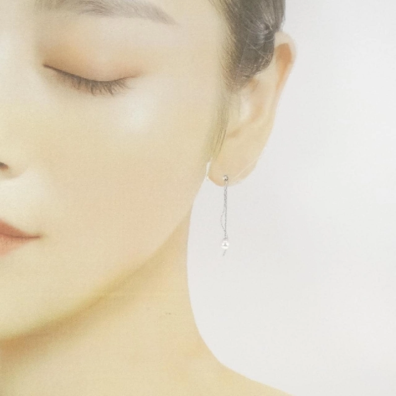 K18WG Bông tai ngọc trai Akoya 4.8mm - Hàng hiệu Chính hãng 868354