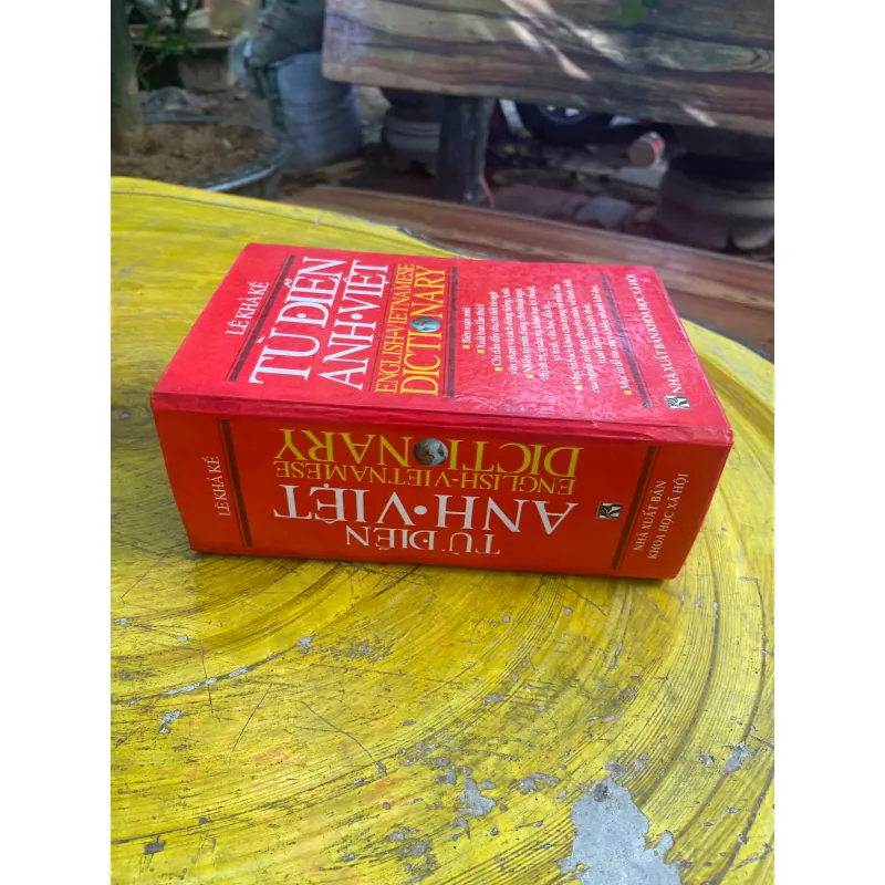 TỪ ĐIỂN ANH - VIỆT -ENGLISH - VIETNAMESE DICTIONARY- LÊ KHẢ KẾ 730591