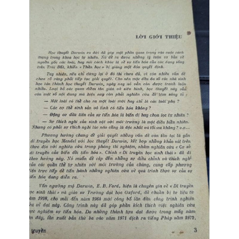 Di truyền học sinh thái - E.B.Frod 377710