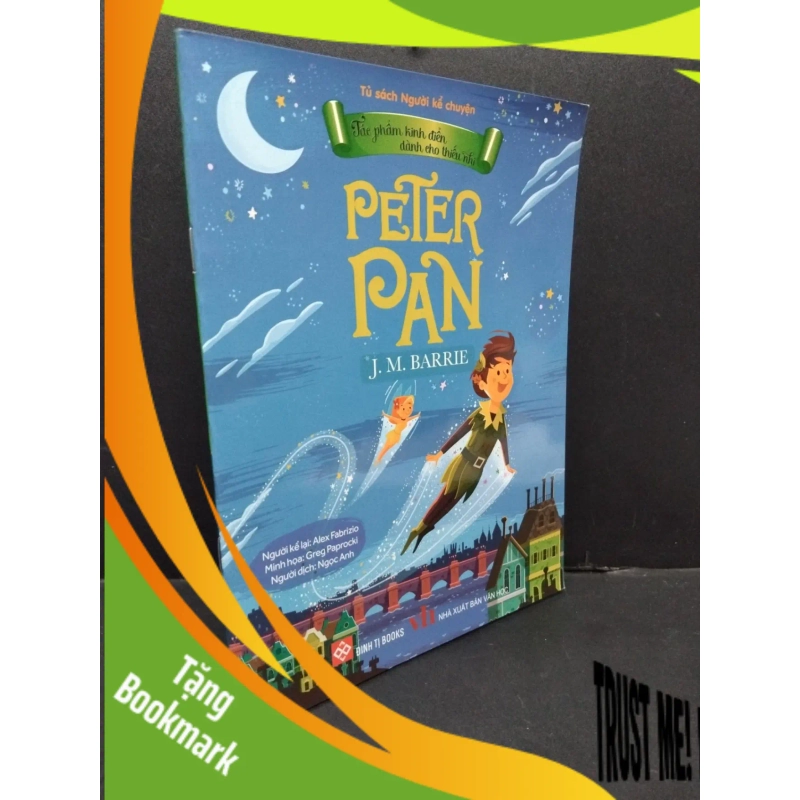 (TẶNG BOOKMARK) Peter Pan J.M.Barrie mới 90% 2023 RBK.ASB0611 950411
