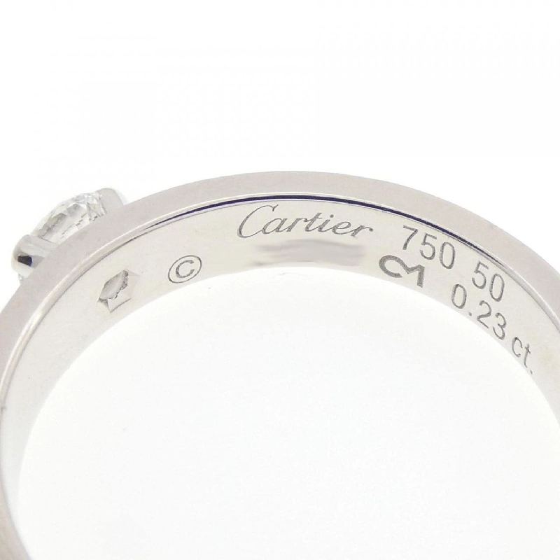 Nhẫn Cartier Mini Love Solitaire 0.23CT E IF - Hàng hiệu Chính hãng 836454