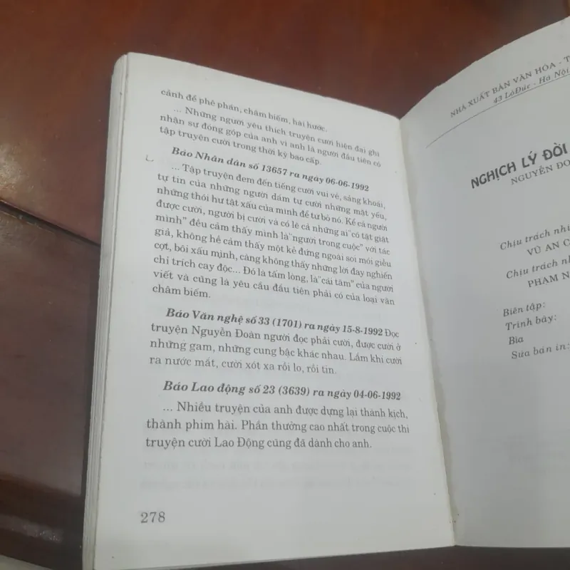 Nguyễn Đoàn - NGHỊCH LÝ ĐỜI THƯỜNG (truyện cười) 995636