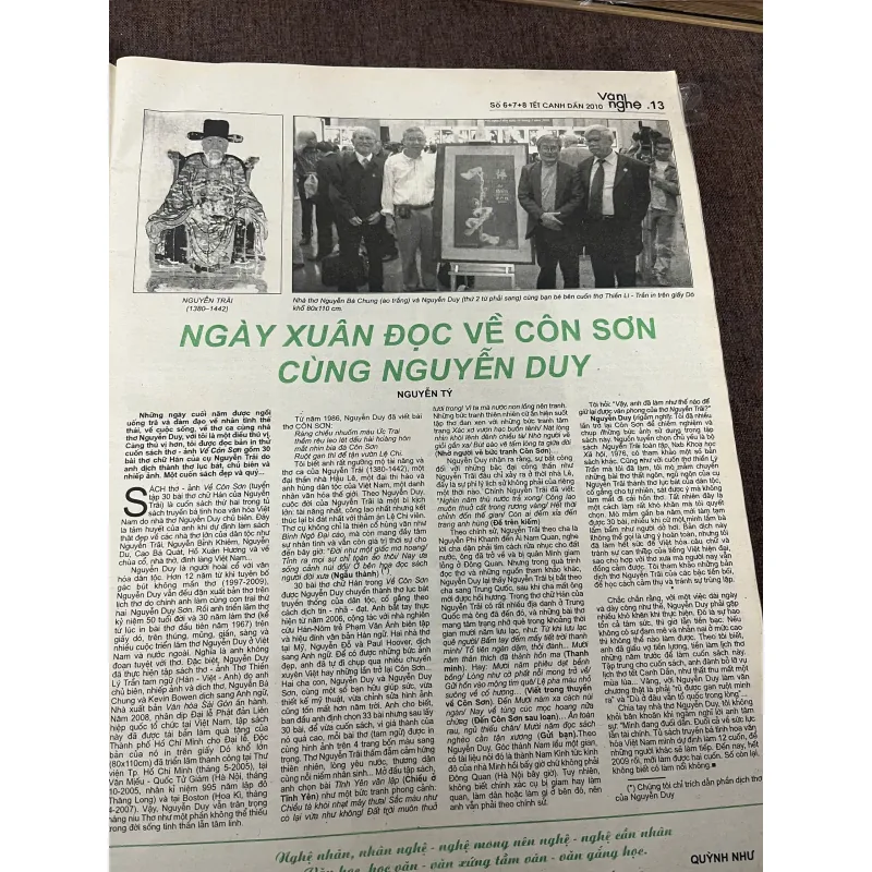 Văn Nghệ Tết Canh Dần (2010) - Hội Nhà văn Việt Nam - Tạp chí văn học nghệ thuật 798757