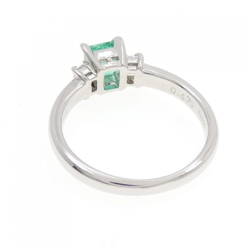 Nhẫn Emerald PT900 0.470CT - Hàng hiệu Chính hãng 852855
