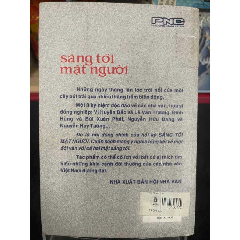 Sáng tối mặt người 2003 Hồi ký mới 60% ố bẩn nhẹ Sao Mai HPB0906 SÁCH VĂN HỌC 160615