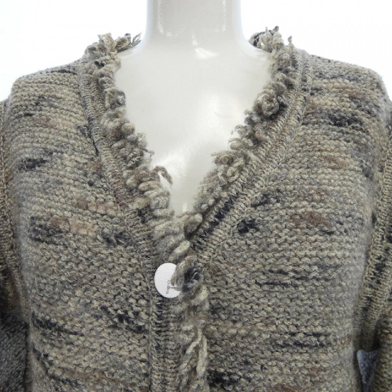 【Mã giảm giá】【Cổ điển】Áo khoác không cổ CHANEL 641261