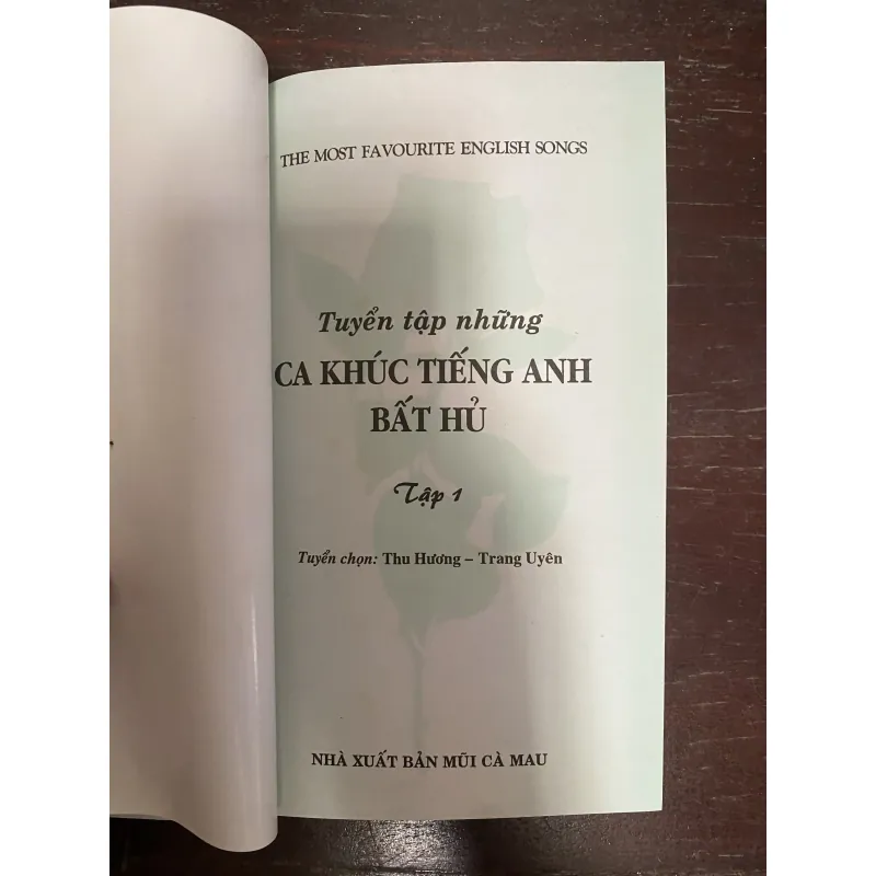 Tuyển tập những ca khúc tiếng Anh bất hủ (Tập 1).   1032080