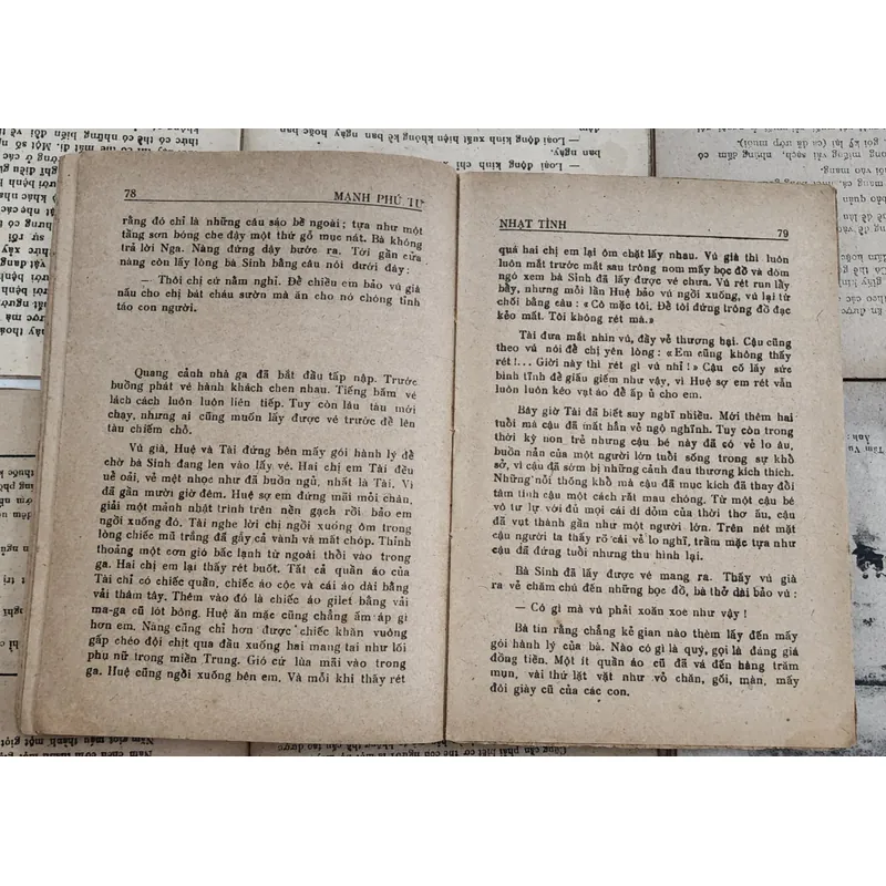 Tiểu thuyết NHẠT TÌNH - Mạnh Phú Tư 708049