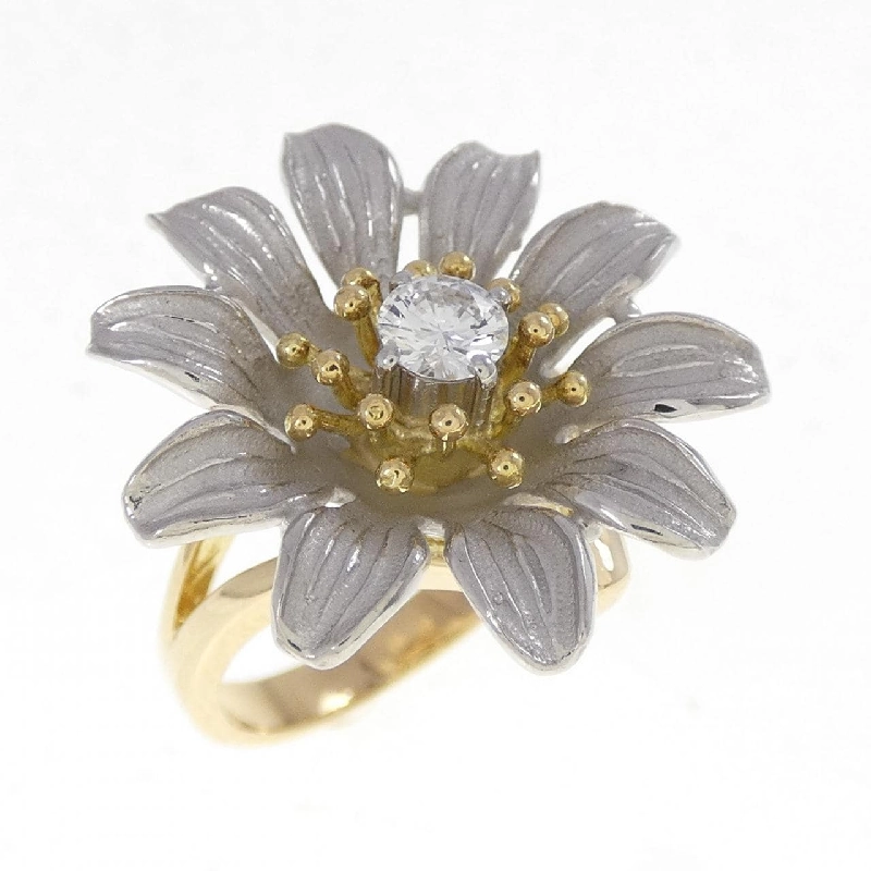 Nhẫn kim cương Az Time Flower - Hàng hiệu Authentic 835697