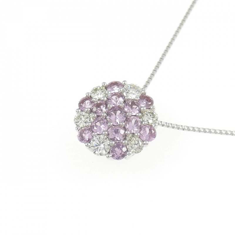 K18WG Sapphire Necklace - Hàng hiệu Authentic 862061