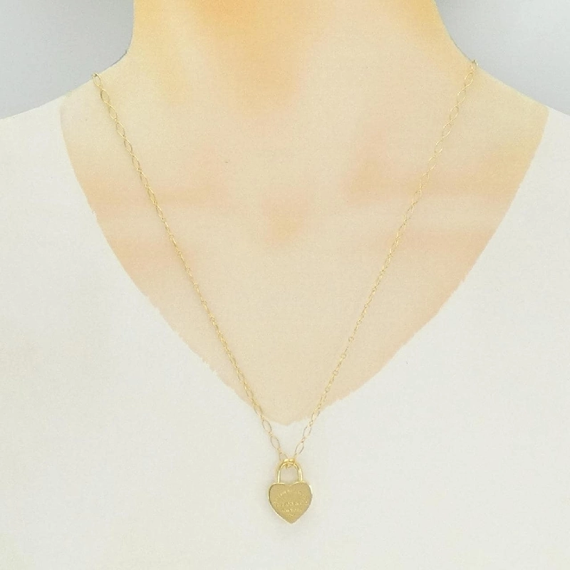 Dây chuyền Tiffany Return to Tiffany Heart Lock - Hàng hiệu Authentic 842796