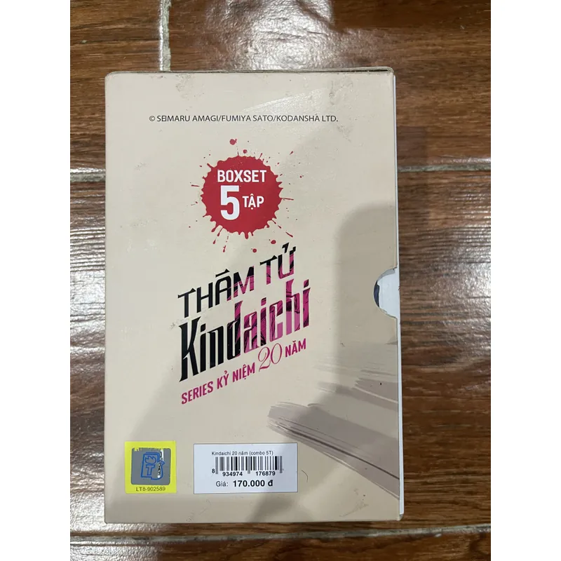 THÁM TỬ KINDAICHI - SERIES KỶ NIỆM 20 NĂM BOXSET 5 TẬP 601711
