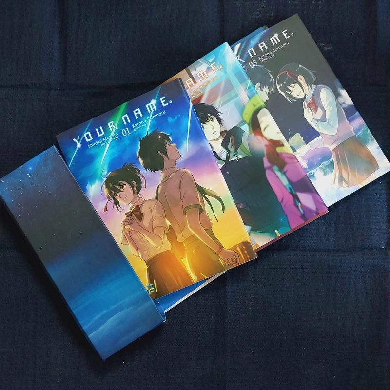 [HN-TQ] Manga Boxset FULL 3 tập Your Name - Shinkai Makoto 276763