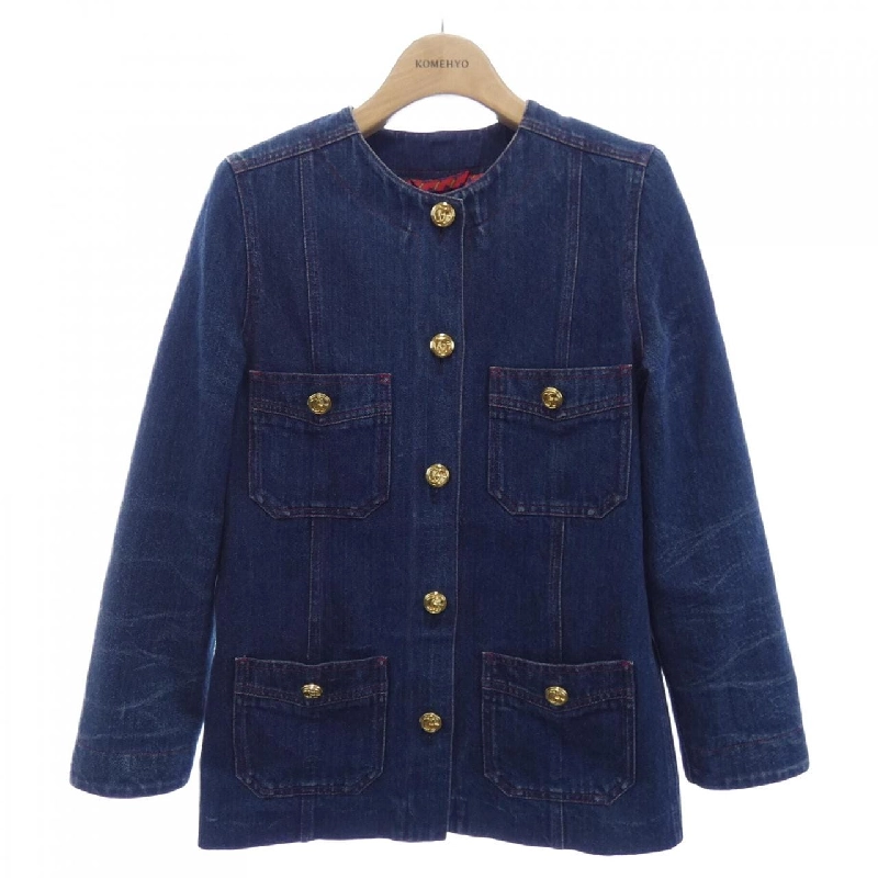 【Mã giảm giá】Gucci GUCCI Áo khoác denim 638489