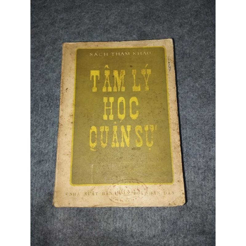 TÂM LÝ HỌC QUÂN SỰ 517644