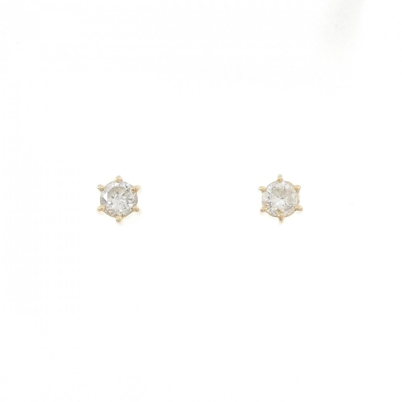 K18YG Solitaire Bông tai Kim cương 0.28CT - Hàng hiệu Chính hãng 870021