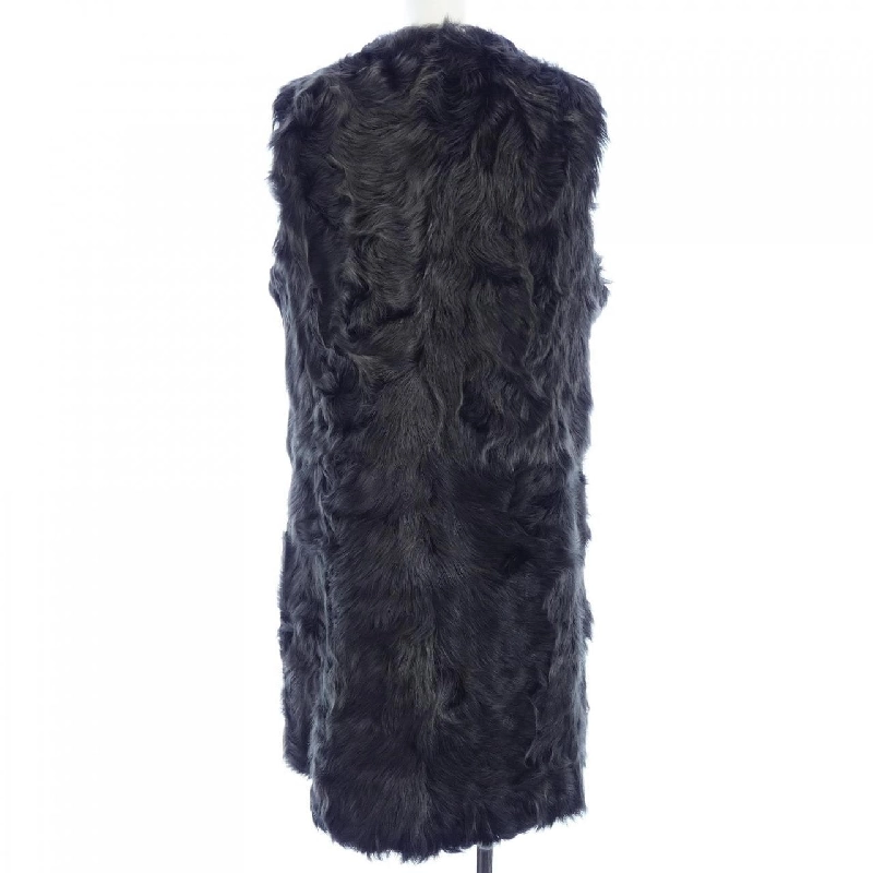 KB FUR Áo gile dài - Hàng hiệu Authentic 821357