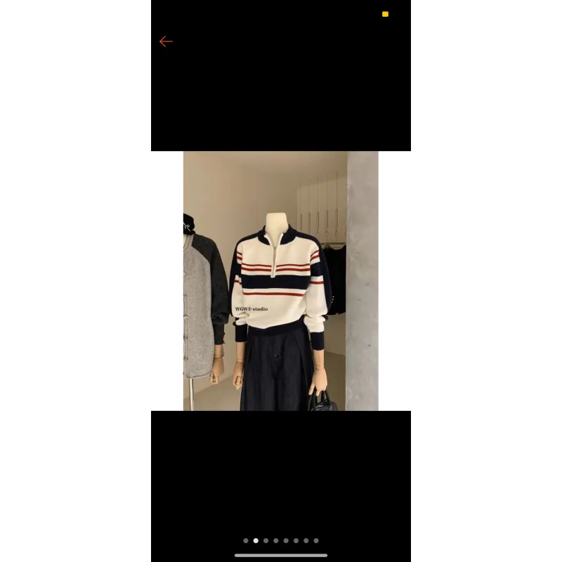 Áo len sọc Wgwe 973209