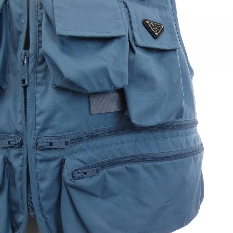 Áo gile PRADA logo tam giác SGC499 SWMO 12NS - Hàng hiệu Chính hãng 892860