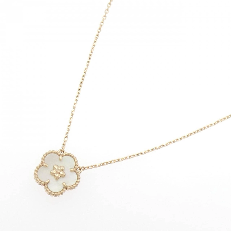 Vòng cổ Van Cleef & Arpels Lucky Spring Plum Blossom - Hàng hiệu Authentic 840330