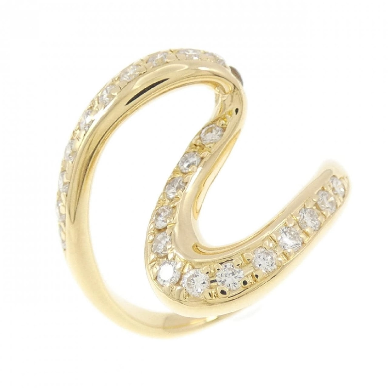 Nhẫn kim cương K18YG 0.44CT - Hàng hiệu Authentic 850161