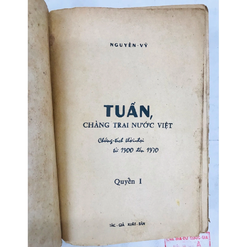 Tuấn chàng trai nước việt - Nguyễn Vỹ ( trọn bộ 2 cuốn ) 128850