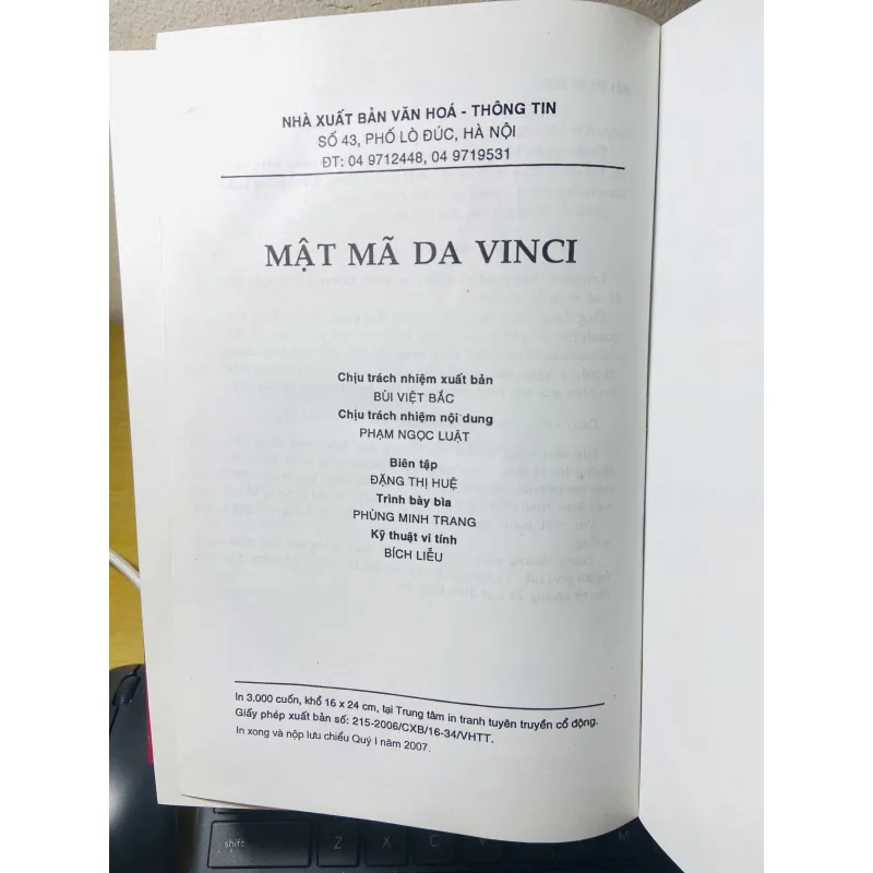 Mật mã Da Vinci  970360