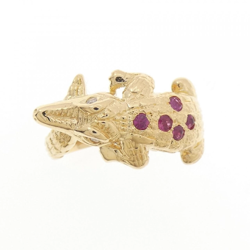 Nhẫn Ruby K18YG - Hàng hiệu Chính hãng 852644