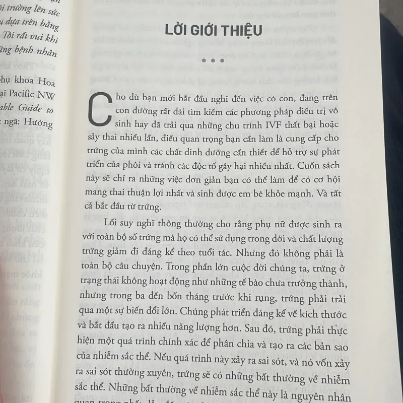 MEDINSIGHTS : BẮT ĐẦU TỪ TRỨNG cải thiện chất lượng trứng để mang thai tự nhiên phòng sảy 1037839