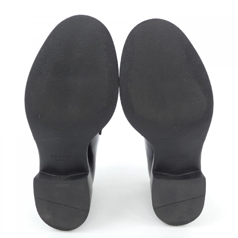 Giày lười Prada PRADA màu chocolate với logo tam giác 1D246M 658320