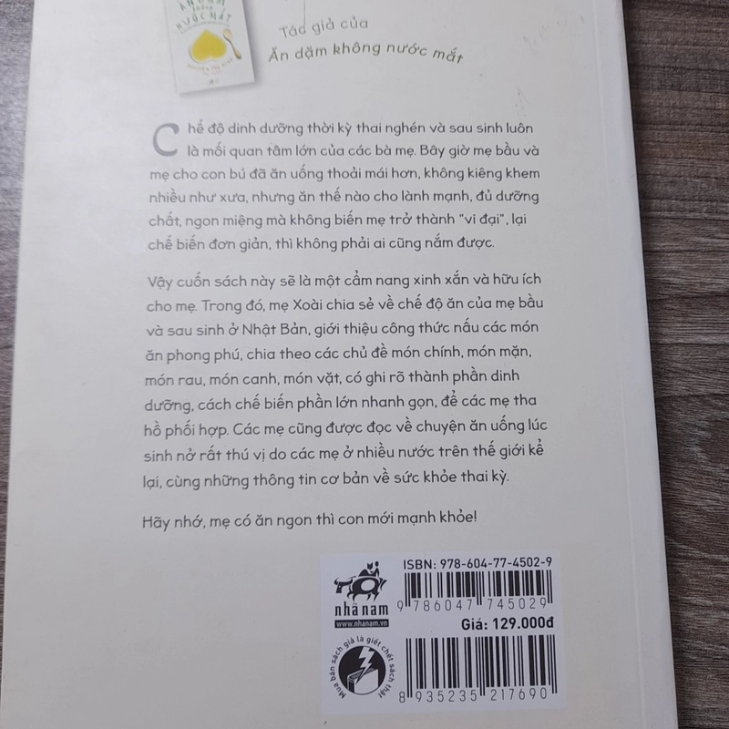 Sách Mẹ ăn ngon, con mạnh khỏe 445336