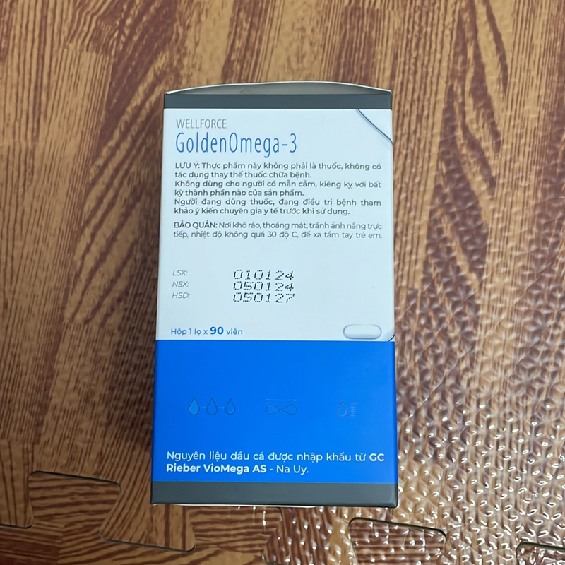 Viên uống Wellforce Golden OMEGA-3 477939
