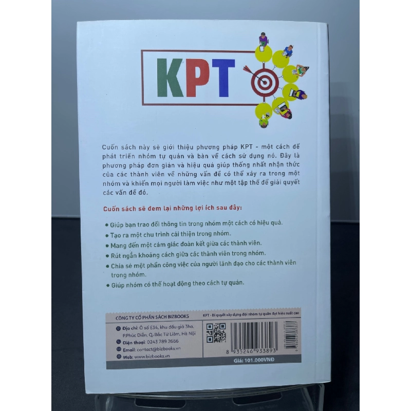 KPT Bí quyết xây dựng đội nhóm tự quản đạt hiệu suất cao 2021 mới 90% Amano Masaru HPB1607 KỸ NĂNG 916420
