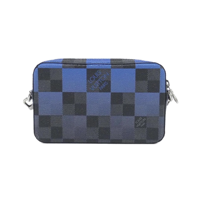 Túi đeo vai Louis Vuitton Damier Graphite Giant Alpha Wearable Wallet N60414 611998