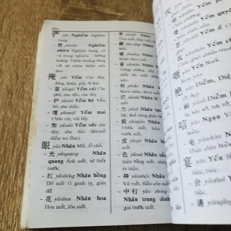 TỪ ĐIỂN HOA - VIỆT THÔNG DỤNG 1004644