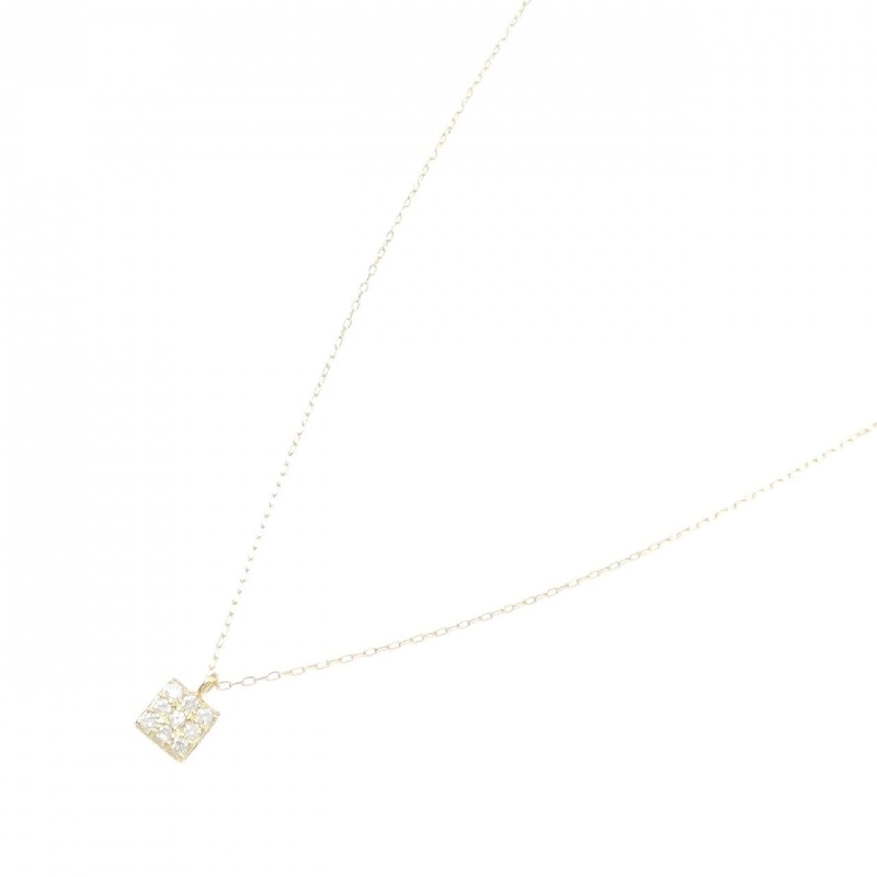 K18YG Dây chuyền kim cương 0.10CT - Hàng hiệu Chính hãng 861464