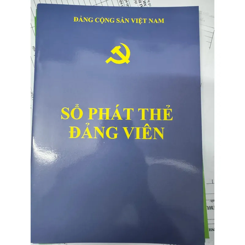 S124. SỔ PHÁT THẺ ĐẢNG VIÊN 1002458