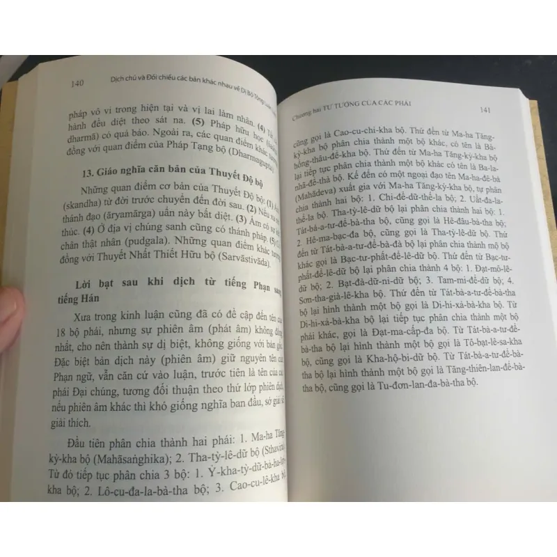 Dịch Chú Và Đối Chiếu Các Bản Khác Nhau Về Dị Bộ Tông Luân Luận 697454